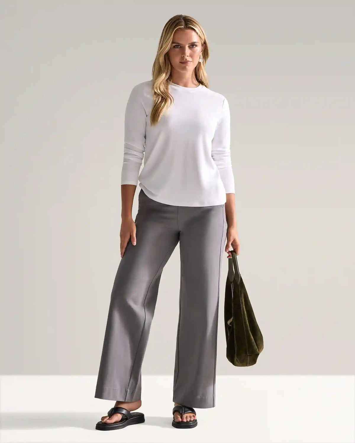 Women's Everyday Pull On Wide Leg Pant