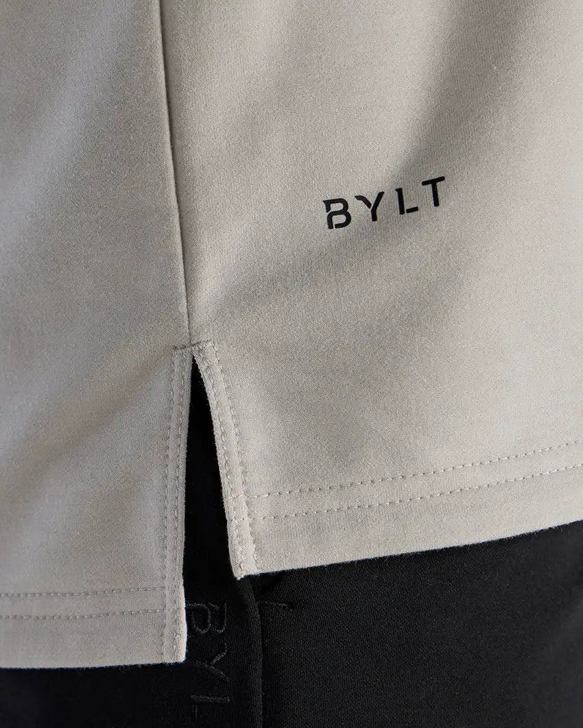 Long Sleeve: BYLT Signature Split Hem