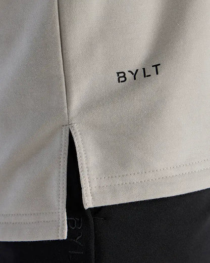 Long Sleeve: BYLT Signature Split Hem