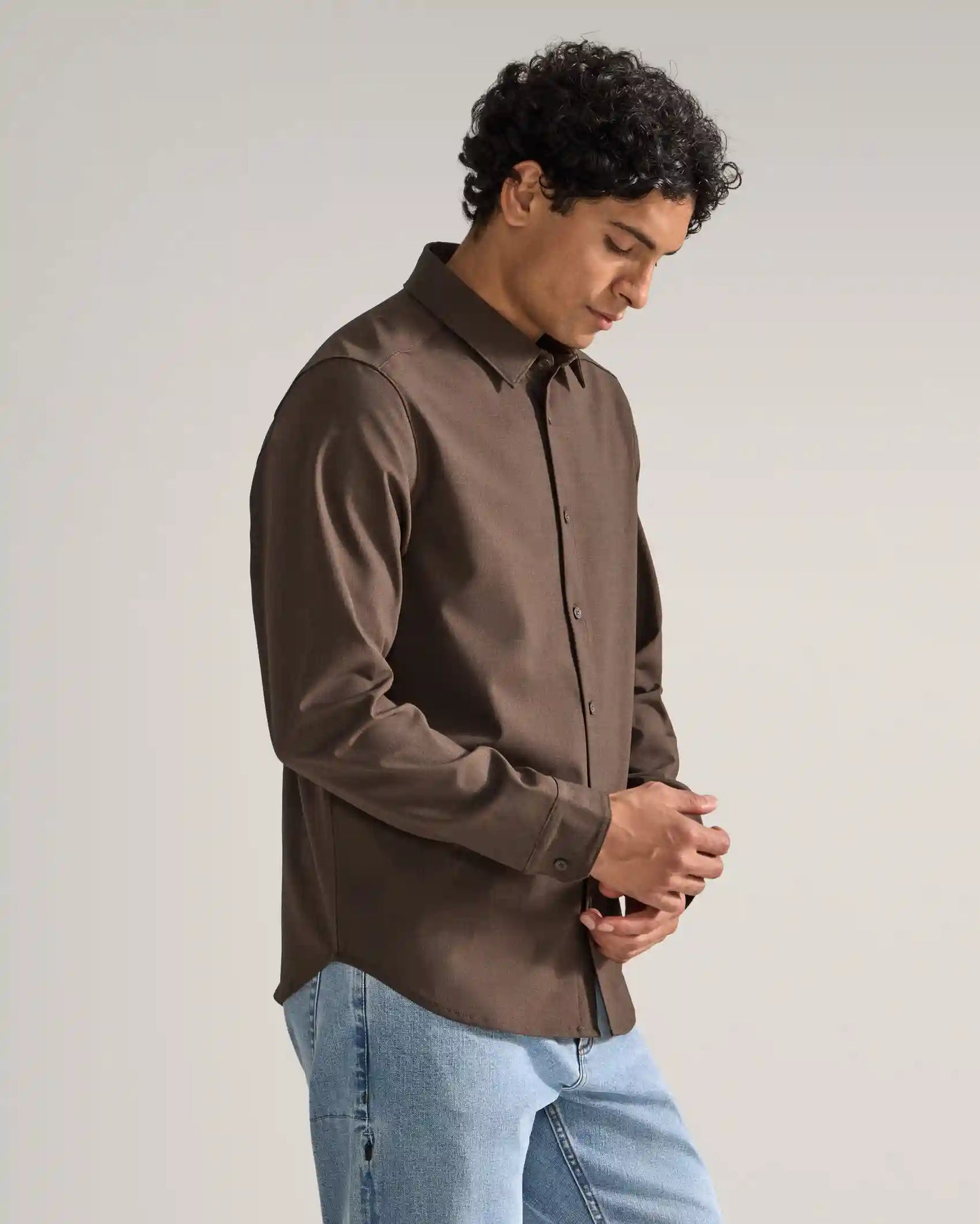 Executive Hatchweave Classic Fit Button Down