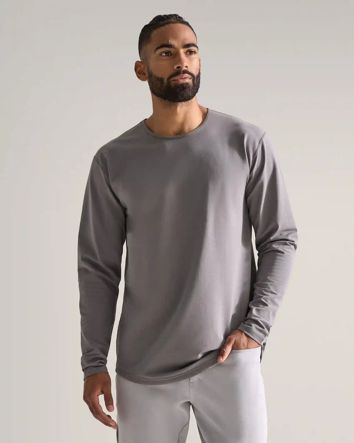 Drop-Cut Long Sleeve: LUX