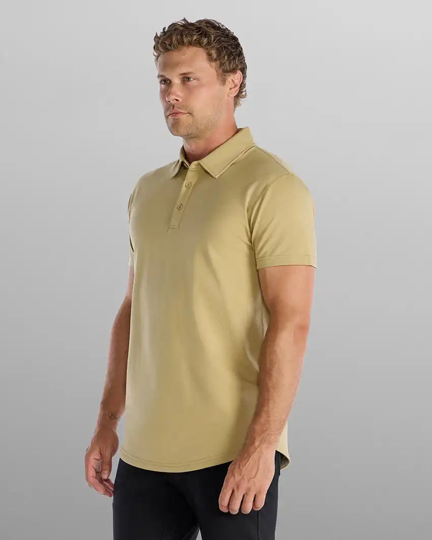 Drop-Cut Polo: BYLT Signature