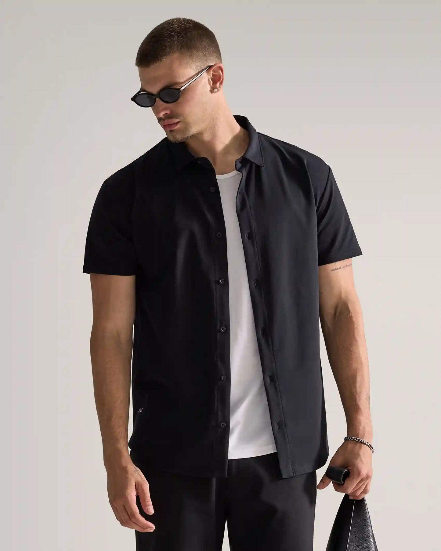 LUX Short Sleeve Button Down
