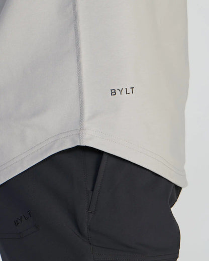 Drop-Cut Long Sleeve: LUX Polo