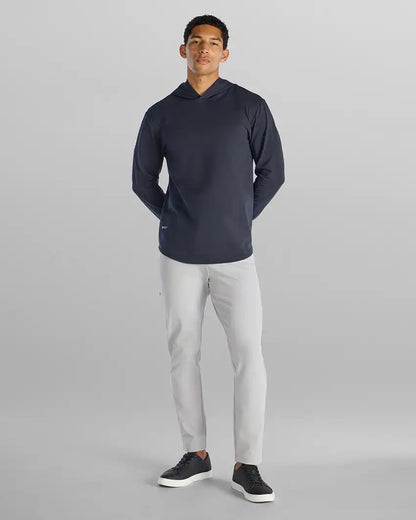 Hooded Drop-Cut Long Sleeve