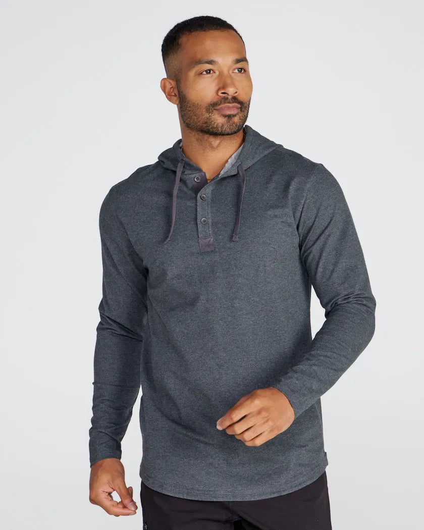 Drop-Cut: LUX Hooded Henley