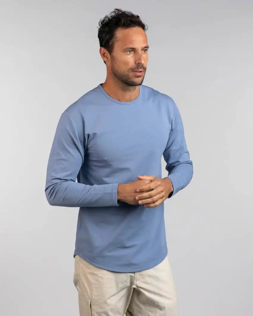 Drop-Cut Long Sleeve: BYLT Signature