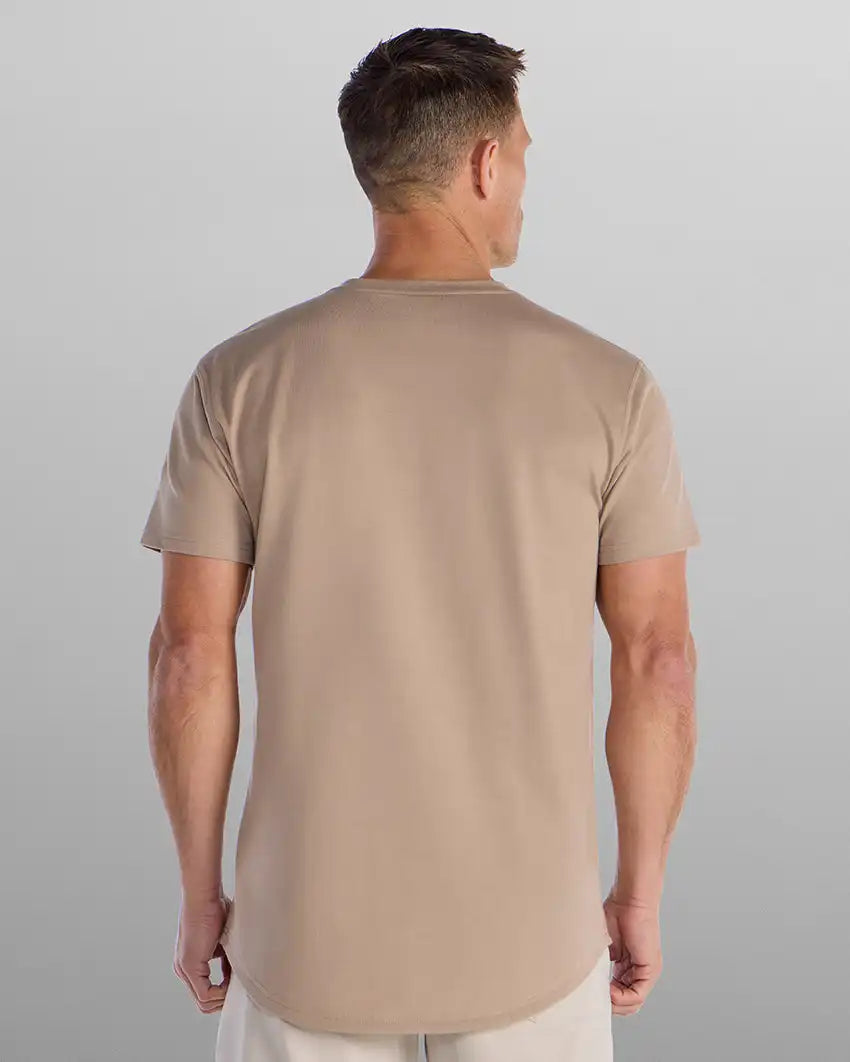 Drop-Cut V-Neck: BYLT Signature
