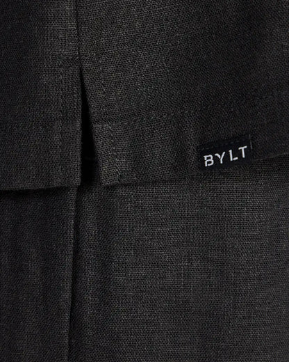 Women's Back to Basics Linen Camp Collar