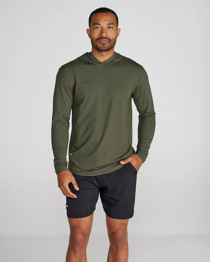 Pulse Pullover Drop-Cut Hoodie