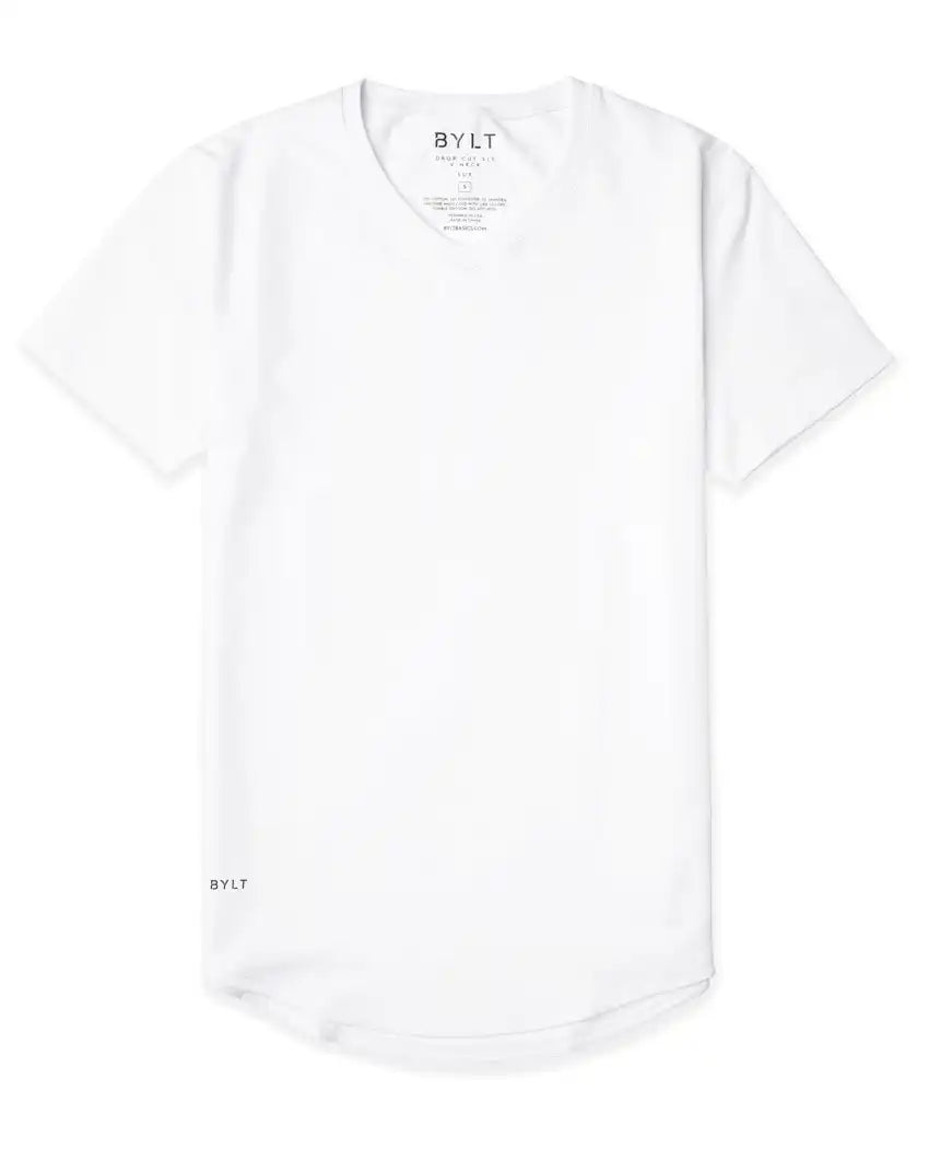 Drop-Cut V-Neck: LUX