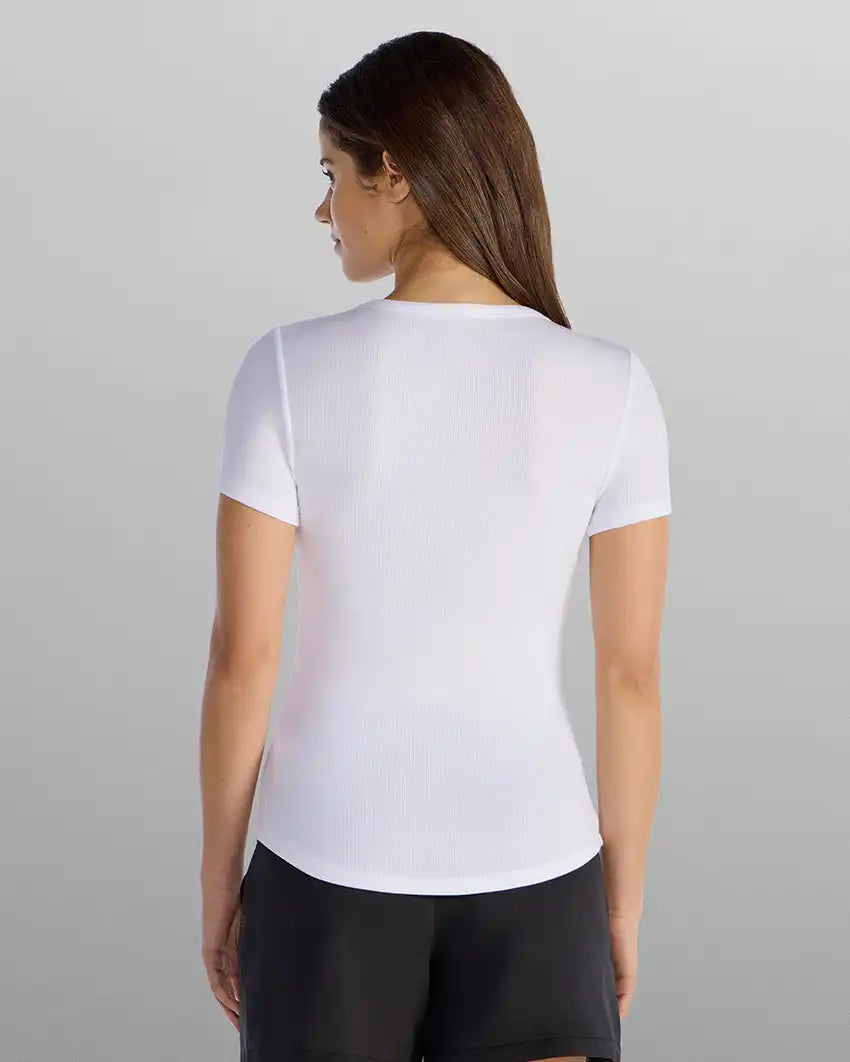 Modal Micro Rib Fitted Drop-Cut