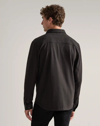 Framework Textured Knit Overshirt