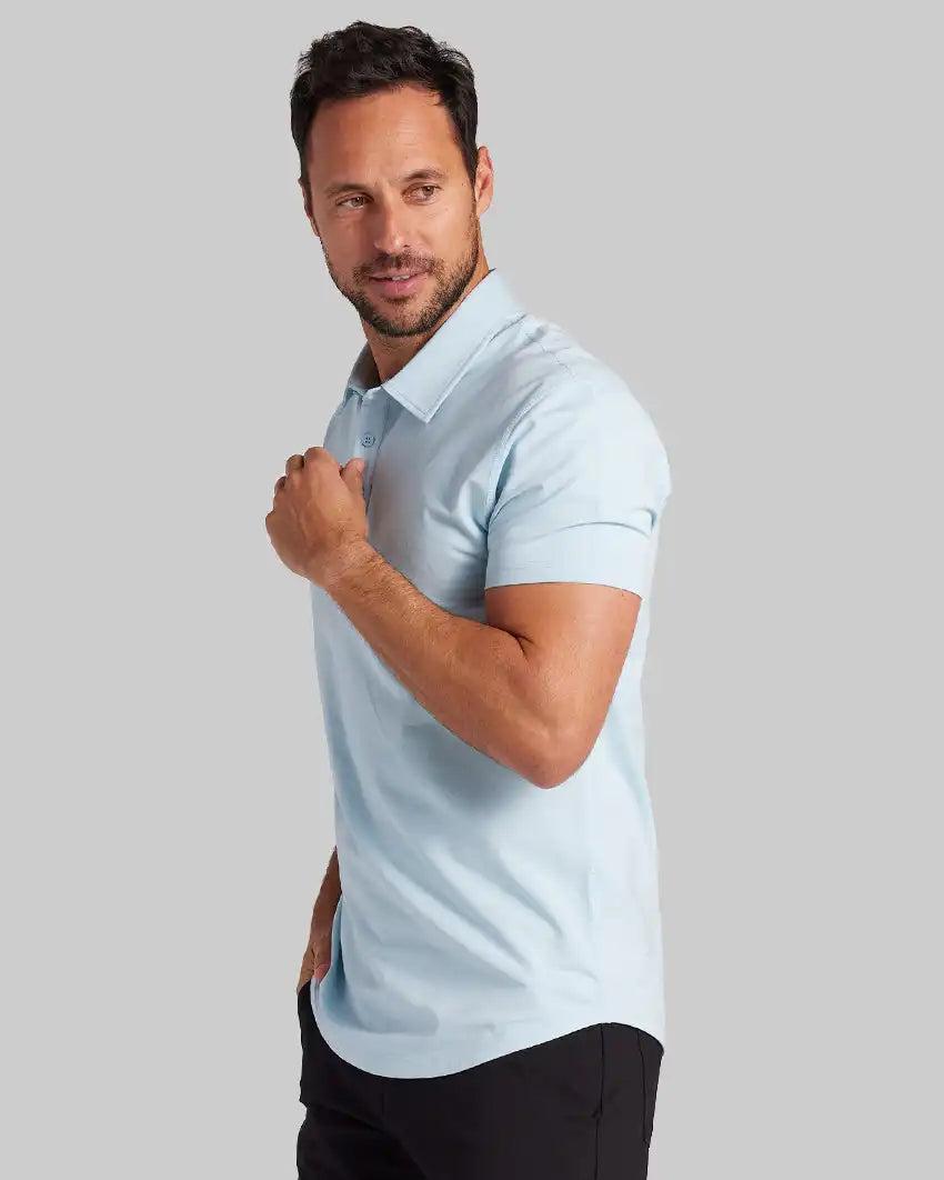 Drop-Cut Polo: BYLT Signature