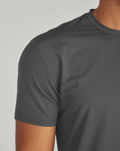 Pulse Short Sleeve Split Hem