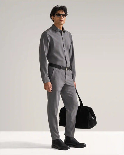 Executive Hatchweave Classic Fit Button Down