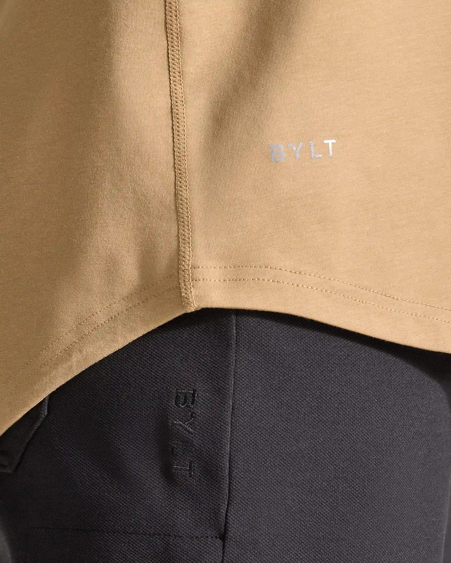 Henley Drop-Cut Long Sleeve: LUX