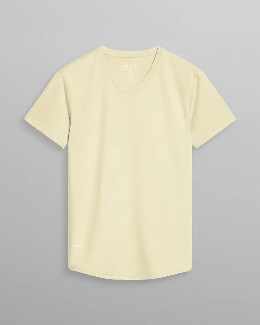 Drop-Cut V-Neck: BYLT Signature