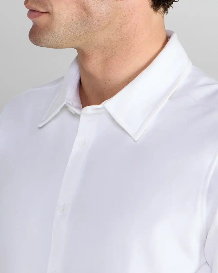 SoftBlend Short Sleeve Button Down