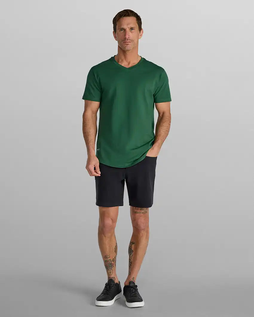 Drop-Cut V-Neck: LUX