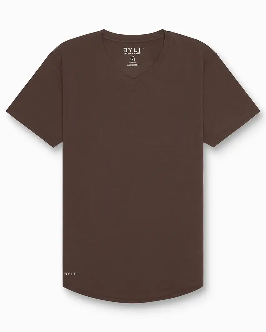 Drop-Cut V-Neck: LUX