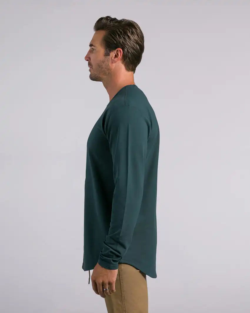 Drop-Cut Long Sleeve: BYLT Signature