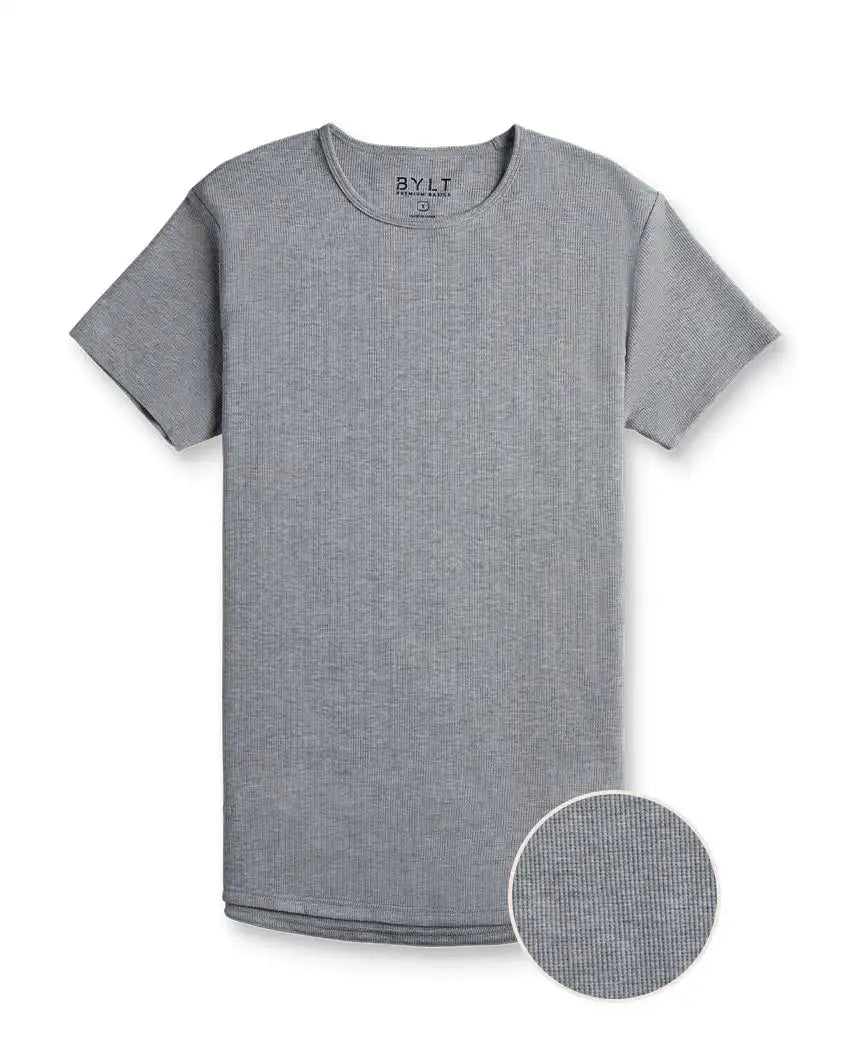 Thermal Short Sleeve Drop-Cut