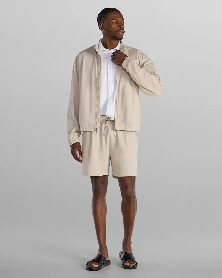 Lightweight Herringbone Volley Short