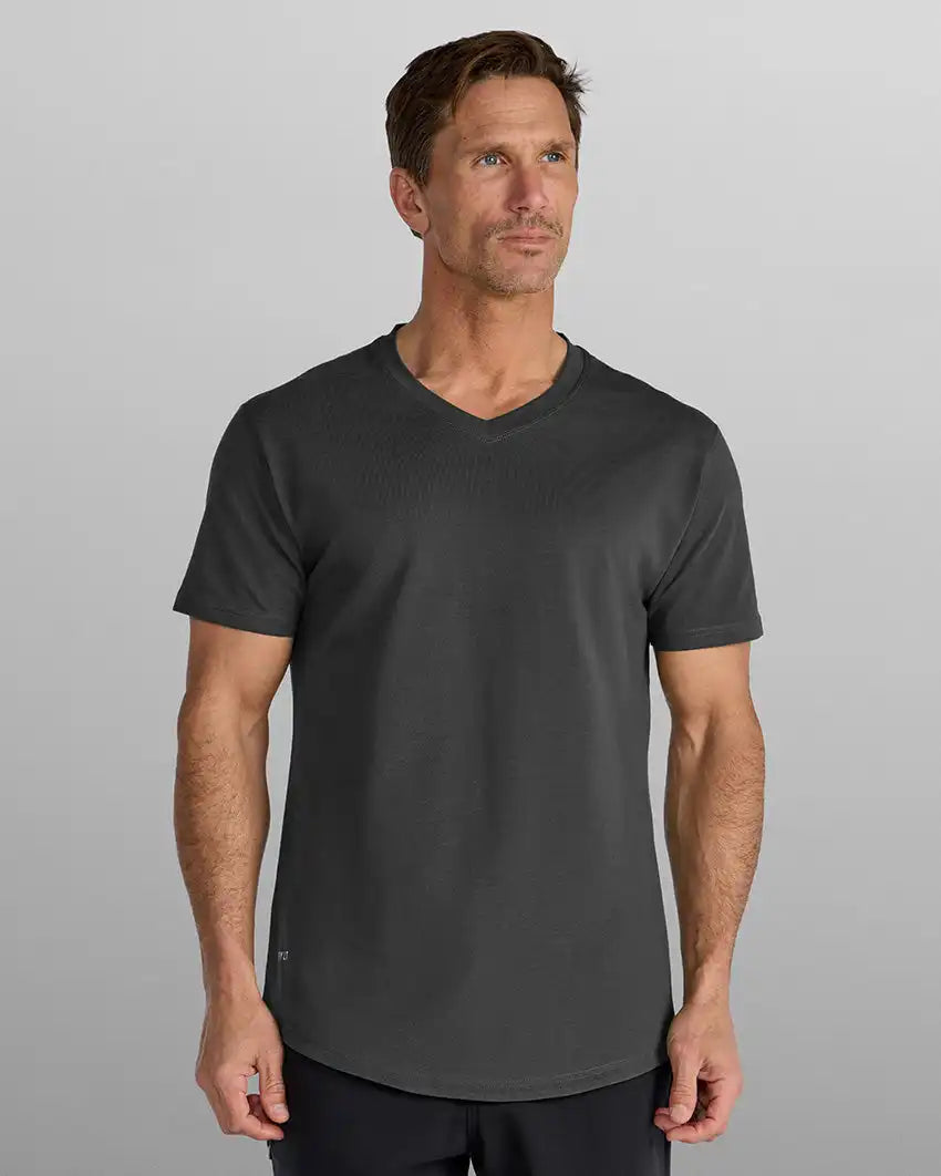 Drop-Cut V-Neck: LUX
