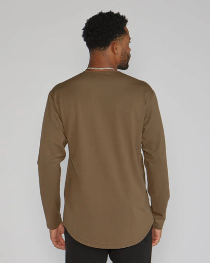 Drop-Cut Long Sleeve: BYLT Signature