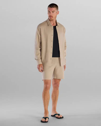 Back to Basics Linen Long Sleeve Button Down