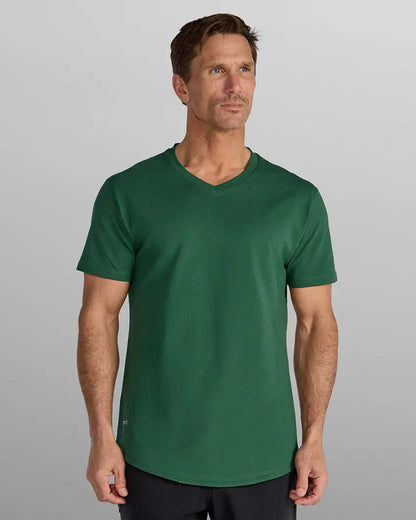 Drop-Cut V-Neck: LUX