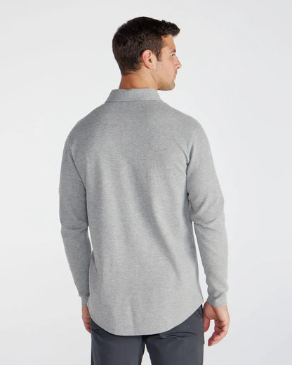 Thermal Long Sleeve Polo