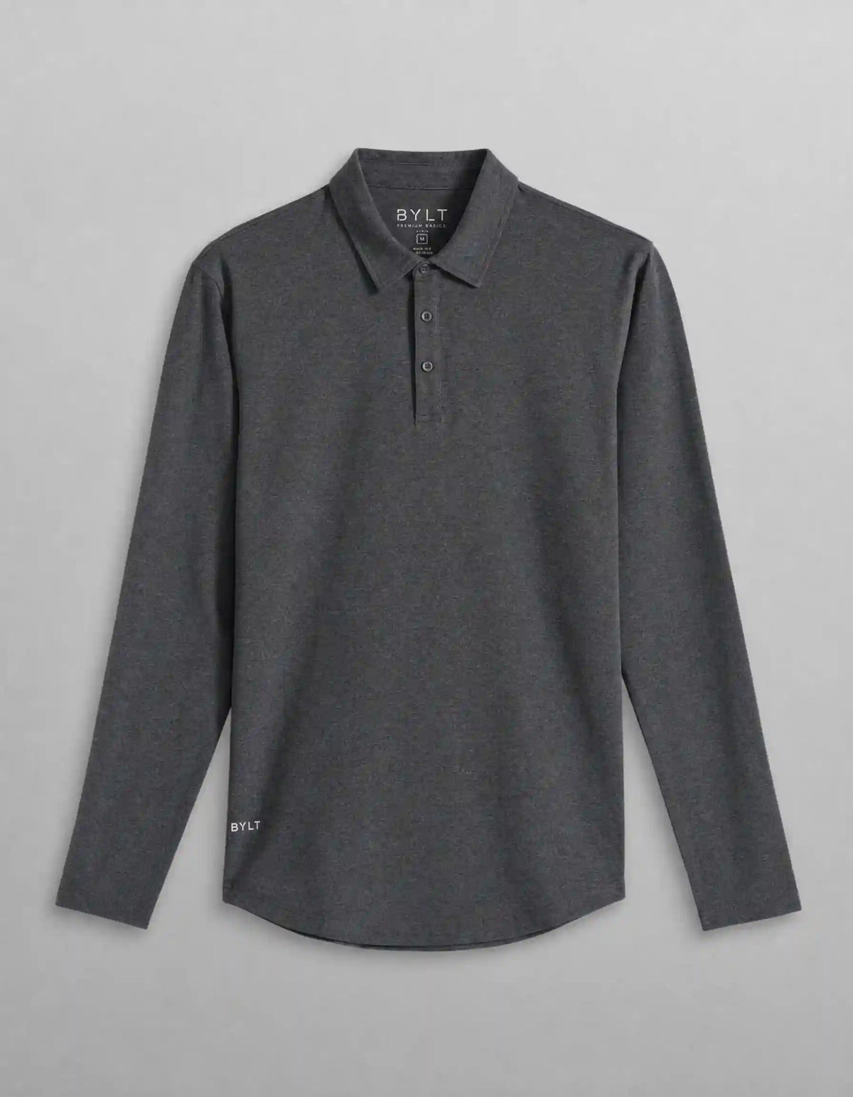 Drop-Cut Long Sleeve: LUX Polo