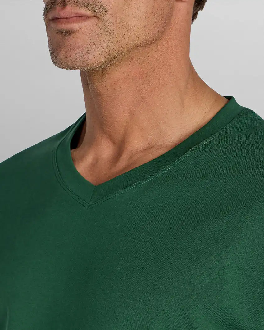 Drop-Cut V-Neck: LUX