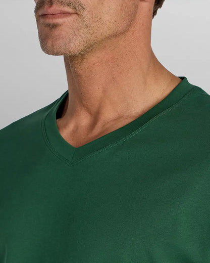 Drop-Cut V-Neck: LUX