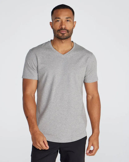 Drop-Cut V-Neck: LUX