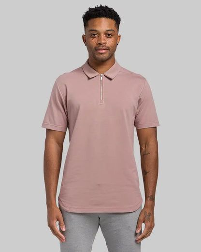 LUX Zip Polo