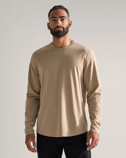 Everyday Long Sleeve Drop-Cut