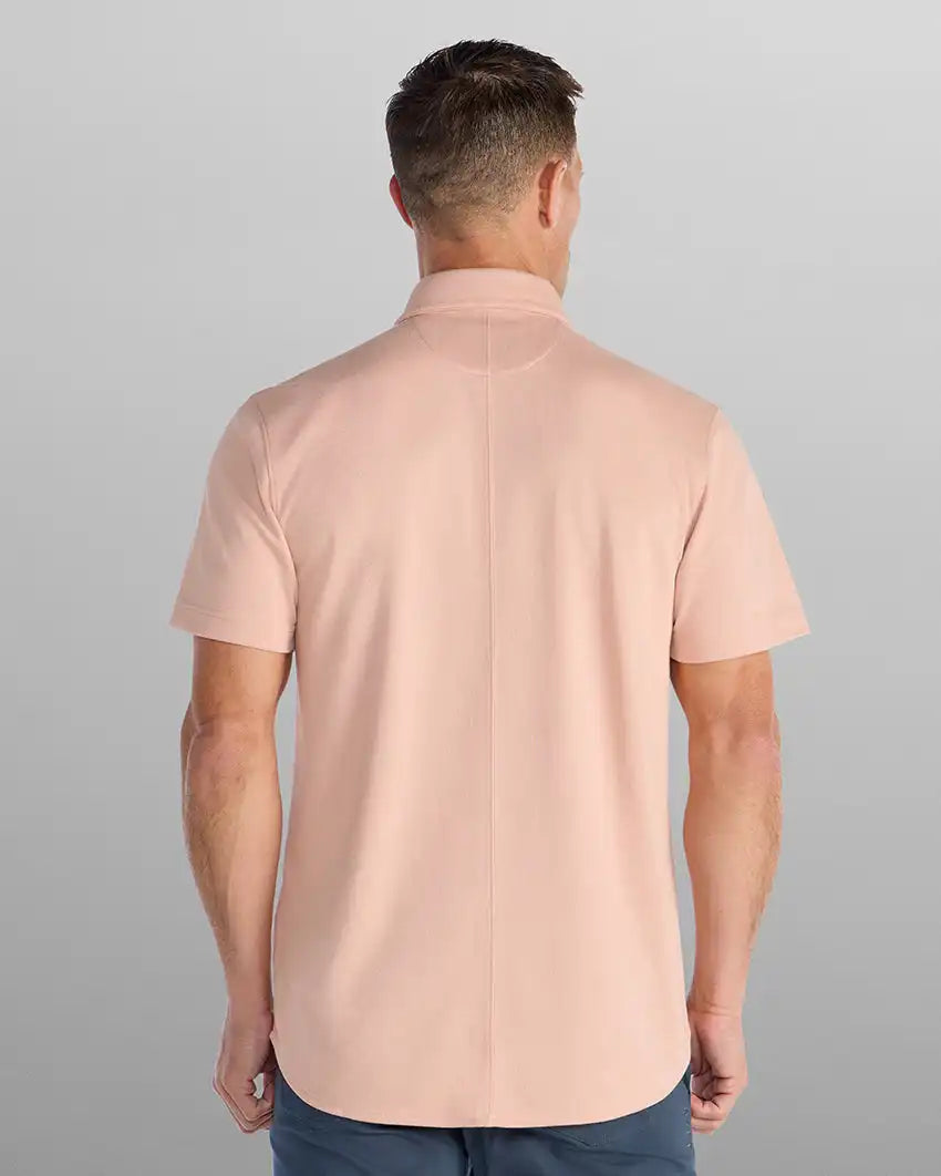 Bayside Oxford Short Sleeve Button Down
