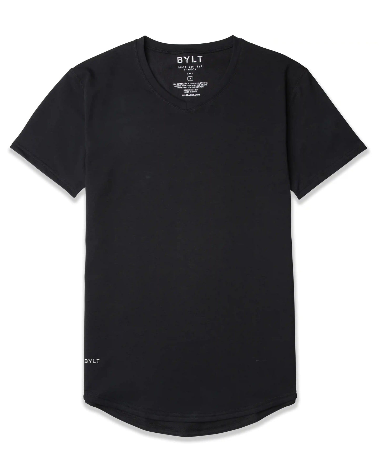 Drop-Cut V-Neck: BYLT Signature
