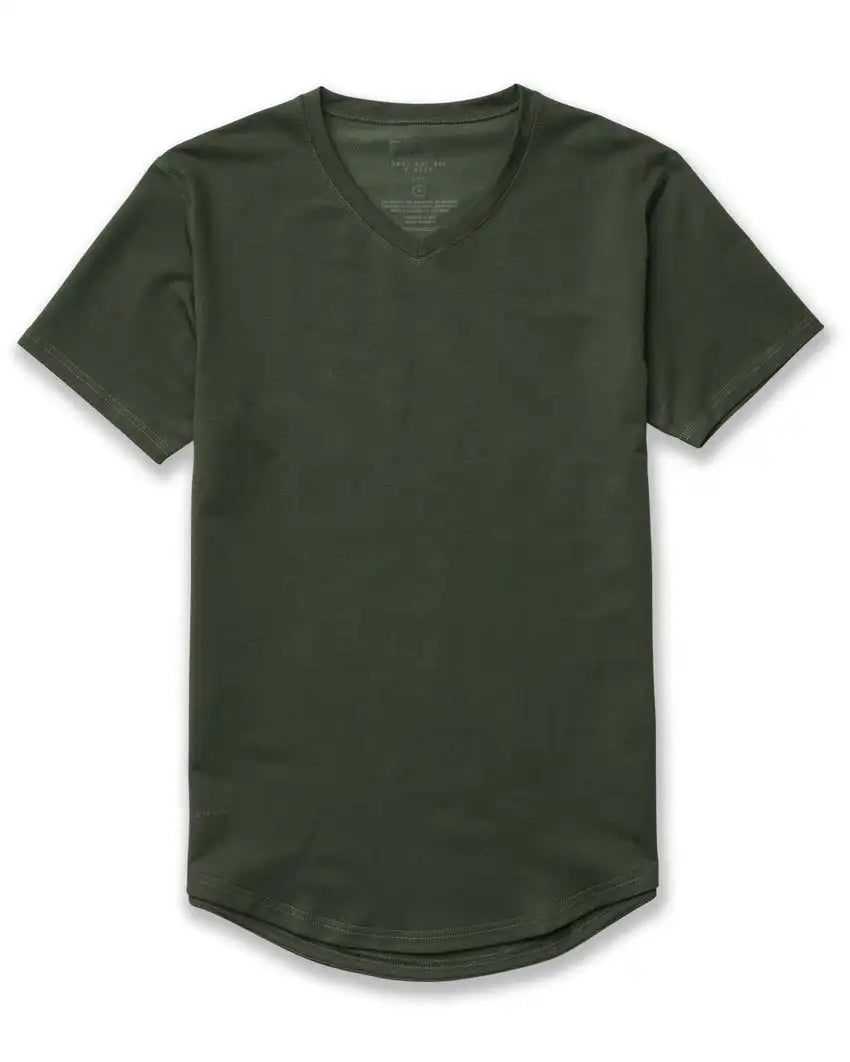 Drop-Cut V-Neck: LUX