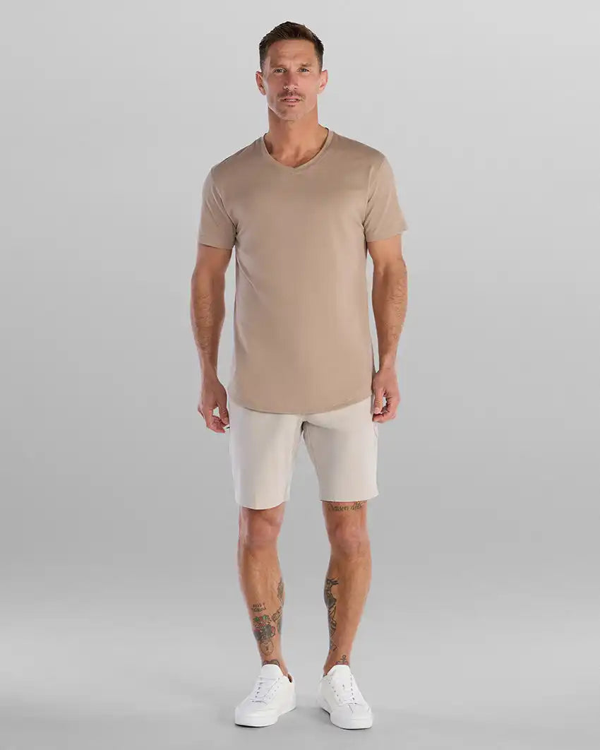 Drop-Cut V-Neck: BYLT Signature