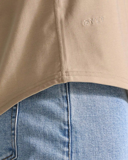 Everyday Short Sleeve Drop-Cut
