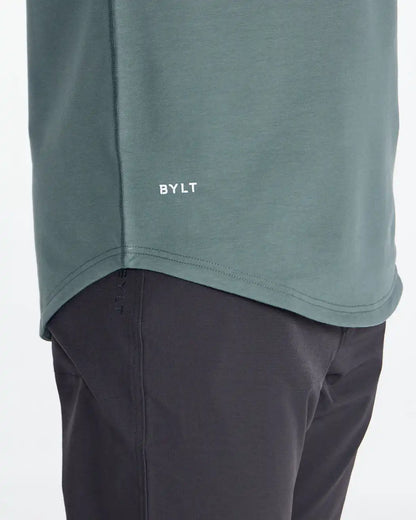 Drop-Cut Long Sleeve: BYLT Signature