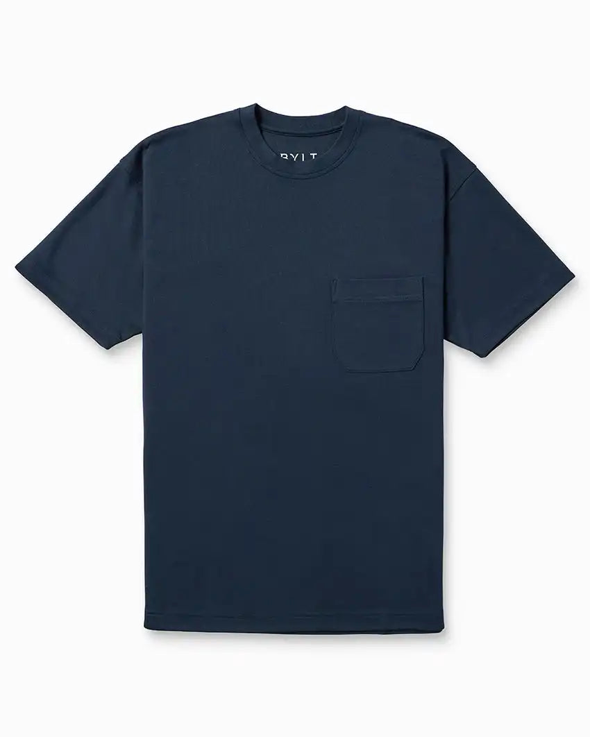 Cotton Short Sleeve Relaxed Pocket Tee