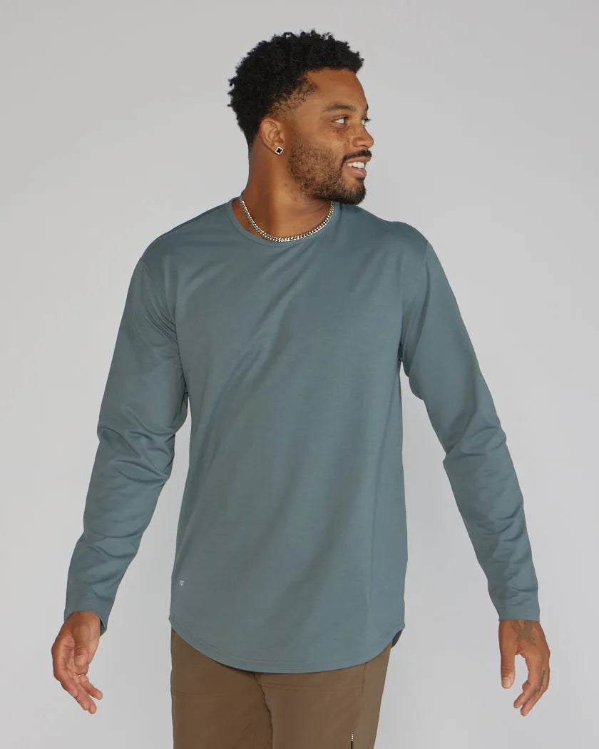 Drop-Cut Long Sleeve: BYLT Signature