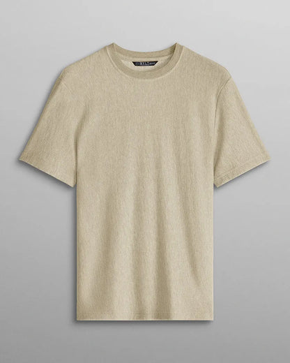 Brushed Herringbone Box Tee