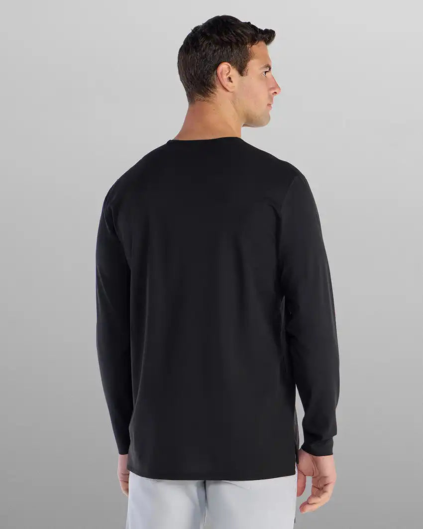 Everyday Long Sleeve Split-Hem