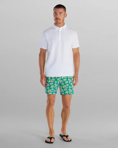 Slub Split Hem Polo